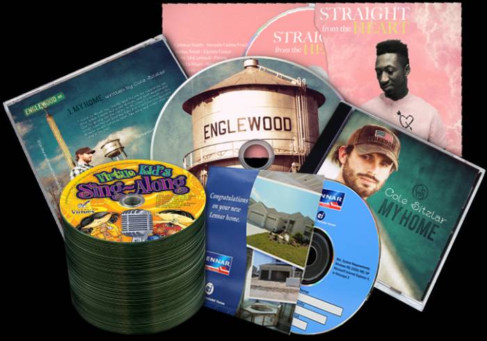 Next Day Products Printed disc packaging